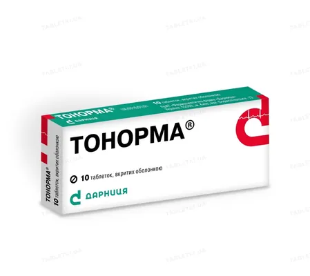 Тонорма таблетки, в/о №10