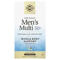 Вітамінно-мінеральний комплекс для чоловіків Solgar One Daily Men's Multi 50+ капсули №60