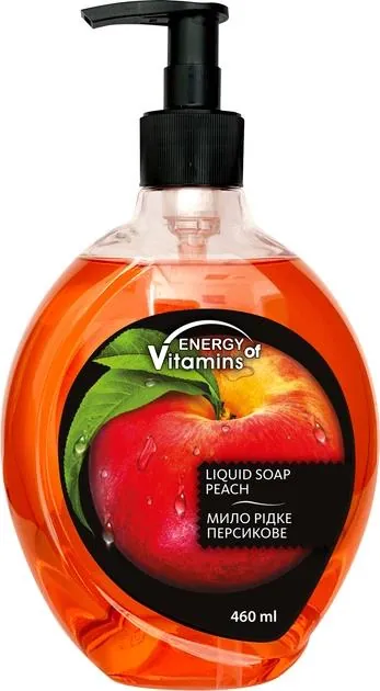 Мило рідке Energy of Vitamins персикове, 460 мл