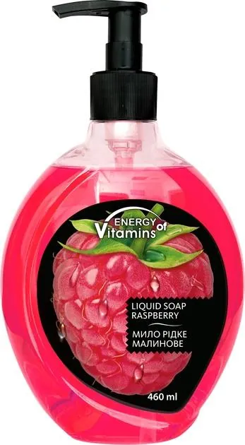 Мило рідке Energy of Vitamins малинове, 460 мл