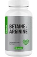 Бетаїн і Аргінін Sporter Betain & Arginine, 90 капсул