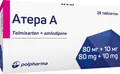 Атера А таблетки по 80 мг/10 мг №28 (14х2)
