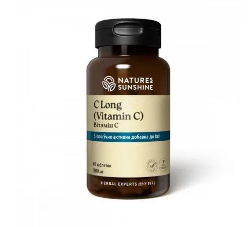 Витамин C Nature's Sunshine (NSP) C Long 1280 мг, 60 таблеток