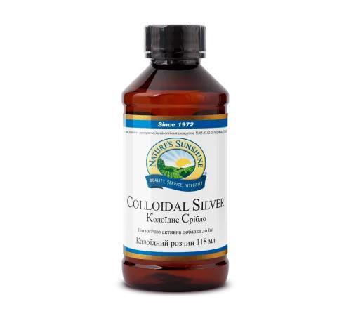 Коллоидное серебро Nature's Sunshine (NSP) Colloidal Silver, 118 мл