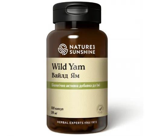 Дикий Ямс Nature's Sunshine (NSP) Wild Yam, 100 капсул