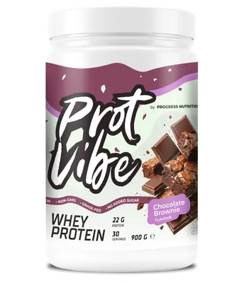 Протеїн сироватковий змішаний Progress Nutrition Prot Vibe шоколадний брауні, 900 г