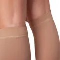 Гольфи компресійні Venotonia Soft клас компресії 2, відкритий носок, стандарт, колір карамель, розмір 6