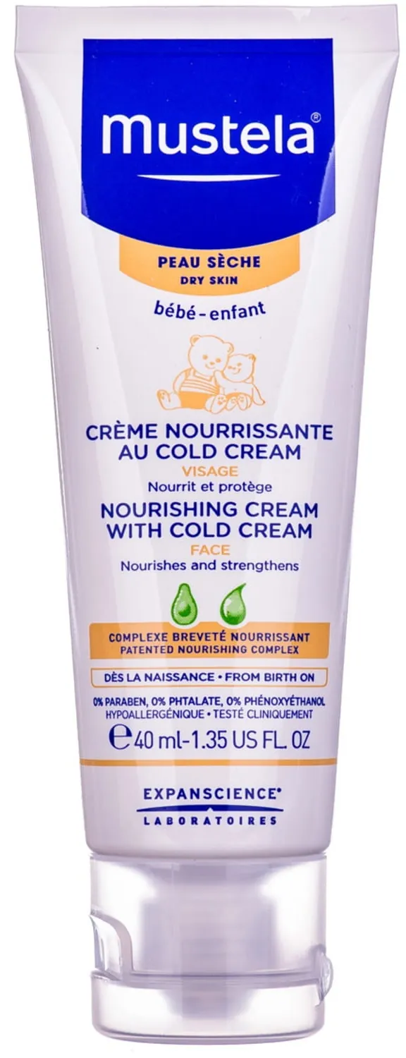 Крем Mustela Bebe With Cold Cream живильний для дуже сухої шкіри, 40 мл