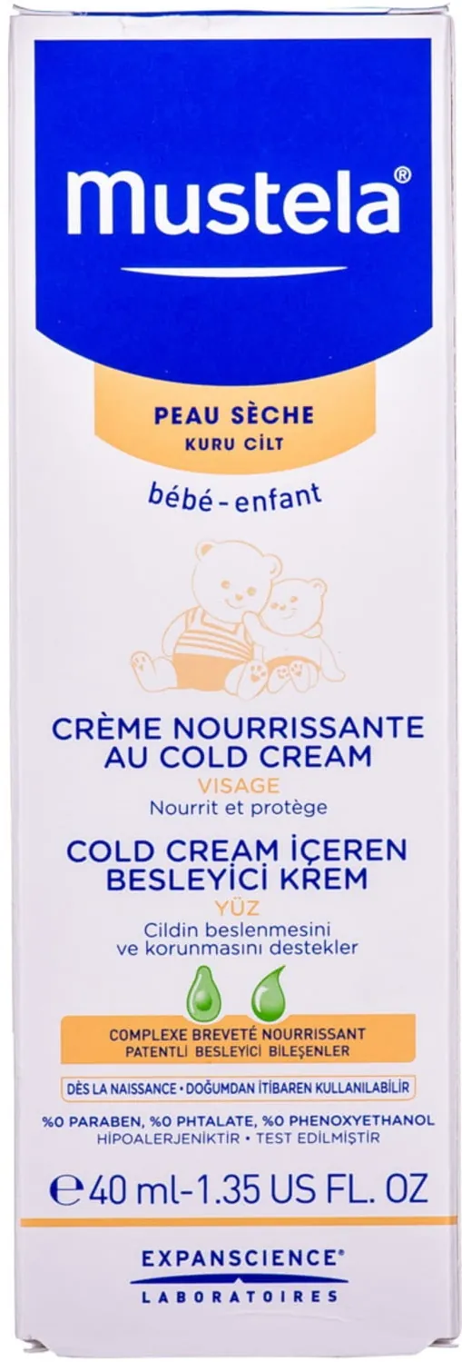Крем Mustela Bebe With Cold Cream живильний для дуже сухої шкіри, 40 мл