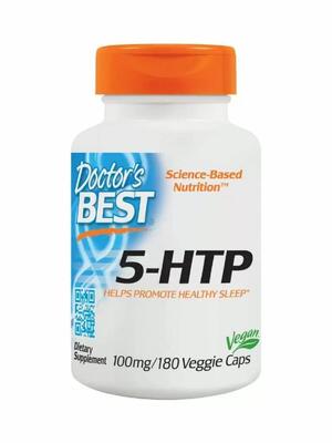 5-НТР Doctor's Best 5-HTP 100 мг, 180 капсул