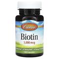 Биотин Carlson Labs Biotin 5000 мкг капсулы №100
