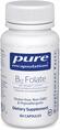 Витамин B12 и Фолат Pure Encapsulations B12 Folate, 60 капсул