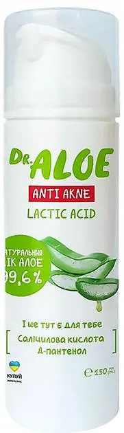 Гель для вмивання Dr.Aloe Anti Akne, 150 мл