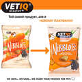 Лакомство для грызунов VetIQ Nibblots с морковью для здоровья кожи и шерсти, 30 г