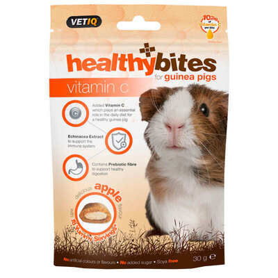 Лакомство для морских свинок VetIQ Healthy Bites с витамином C , 30 г
