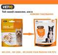 Лакомство для собак VetIQ Healthy Treats Skin&Coat с лососем для здоровья кожи и шерсти собак, 70 г