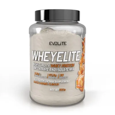 Протеїн сироватковий змішаний Evolite Nutrition Wheyelite солона карамель, 900 г