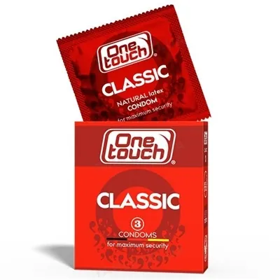 Презервативи One Touch Classic класичні, 3 штуки