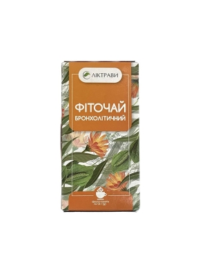 Фиточай Лектравы бронхолитический по 1,5 г №20 в фил.-пак.
