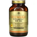 Вітамін С Solgar Vitamin C 500 мг зі смаком апельсину жувальні таблетки №90