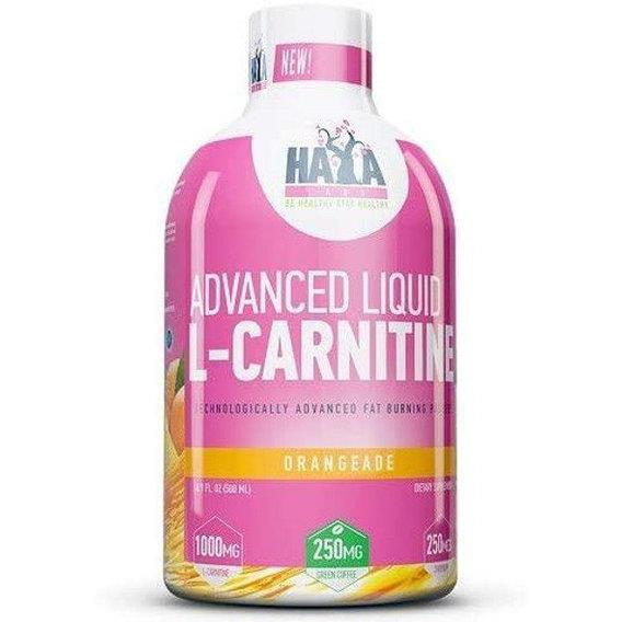 L-карнитин Haya Labs Advanced Liquid L-carnitine со вкусом апельсина, 500 мл