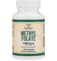 Метилфолат Double Wood Methylfolate 1000 мкг 5-MTHF (1700 DFE), 120 капсул