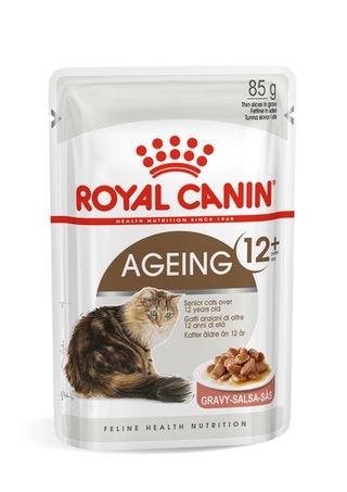 Корм влажный для кошек Royal Canin Ageing +12 кусочки в соусе, 85 г