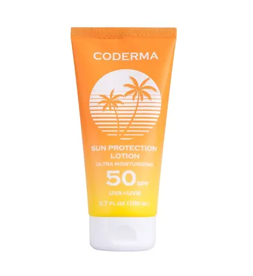 Лосьйон сонцезахисний CODERMA для тіла Ультразволожуючий SPF50, 150 мл