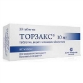 Торзакс таблетки, в/плів. обол. по 10 мг №30 (10х3)