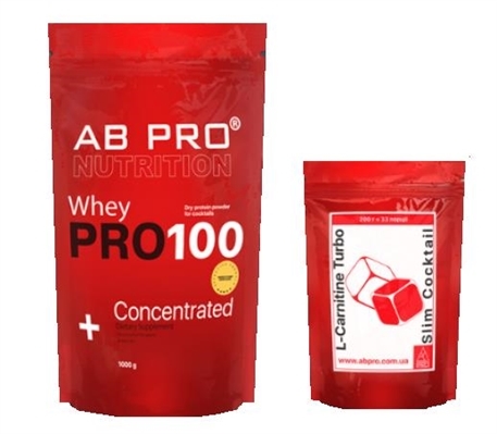Комплект AB PRO жироспалювання (рельєф) Basic (протеїн, жироспалювач)