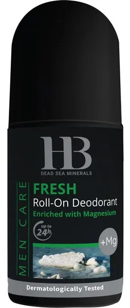 Дезодорант кульковий Health & Beauty Fresh green з магнієм для чоловіків, 75 мл