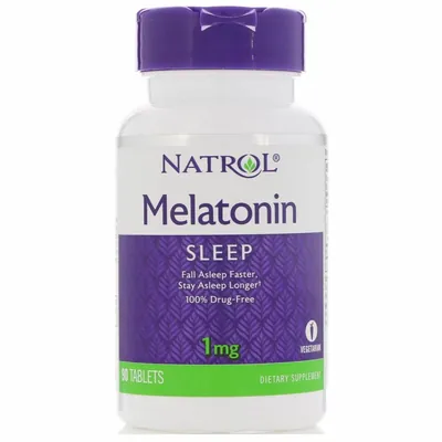 Мелатонін Natrol Melatonin 1 мг, 90 таблеток