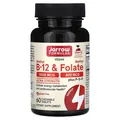 Метил B-12 та Фолат Jarrow Formulas Methyl B-12 & Methyl Folate 5000 мкг/800 мкг смак вишні, 60 льодяників