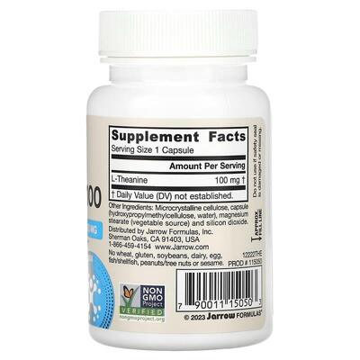 Теанин Jarrow Formulas Theanine 100 мг, 60 капсул