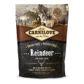 Корм сухой для взрослых собак всех пород Carnilove Adult Raindeer c северным оленем, 1,5 кг
