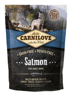 Корм сухой для взрослых собак всех пород Carnilove Salmon Adult с лососем, 1,5 кг