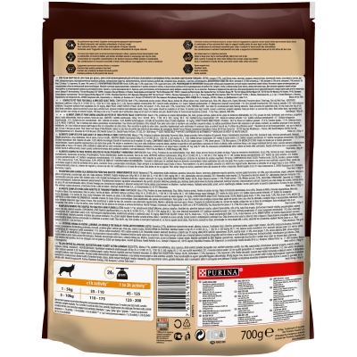 Корм сухой для взрослых собак мелких и карликовых пород Purina Pro Plan Duo Delice с говядиной, 8 упаковок по 700 г