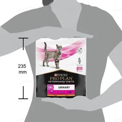 Корм сухий для котів Purina Pro Plan Veterinary Diets UR Urinary при сечокам'яній хворобі з куркою, 350 г