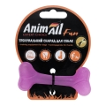 Игрушка для собак AnimAll Fun Кость 8 см фиолетовая