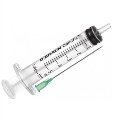 Шприц 5 мл Omnifix Luer Duo 3-х компонентный с иглой 22G (0,7 х 30 мм), 1 штука