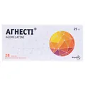 Агнесті таблетки, в/плів. обол. по 25 мг №28 (14х2)
