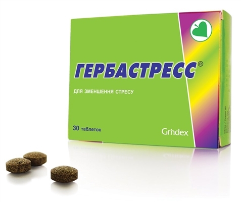 Гербастресс таблетки №30 (10х3)