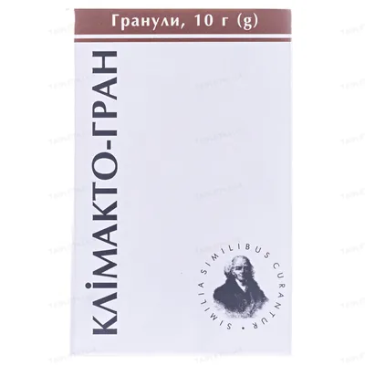 Клімакто-гран гранули по 10 г у пенал.