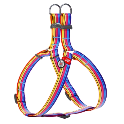 Шлея для собак Collar WAUDOG Nylon Линия 1, с QR паспортом ширина 20 мм, длина 50-80 см
