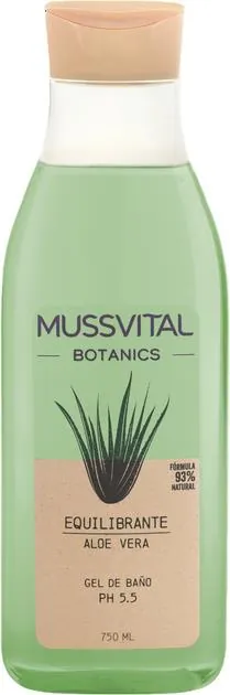 Гель для душу Mussvital Botanics алое вера, 750 мл