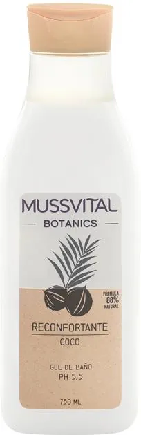 Гель для душу Mussvital Botanics кокос, 750 мл