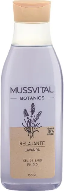 Гель для душу Mussvital Botanics лаванда, 750 мл