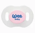Набір пустушок силіконових Wee Baby День-ніч №2, ортодонтичні 6-18 місяців, 2 шт