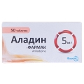 Аладин-Фармак таблетки по 5 мг №50 (10х5)