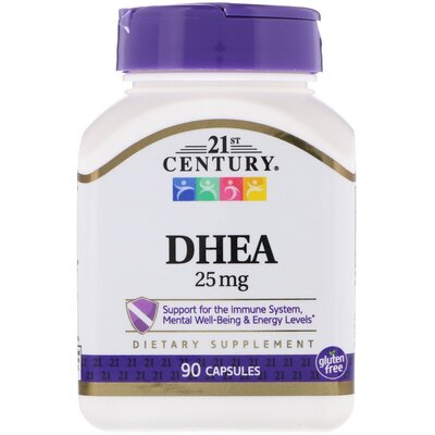 Дегидроэпиандростерон 21st Century DHEA, 90 капсул